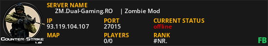 █亗 ZM.Dual-Gaming.RO 亗 | Zombie Mod
