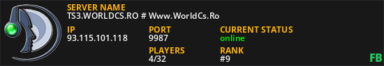 TS3.WORLDCS.RO # Www.WorldCs.Ro